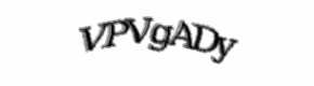 Security check image, please type the characters shown